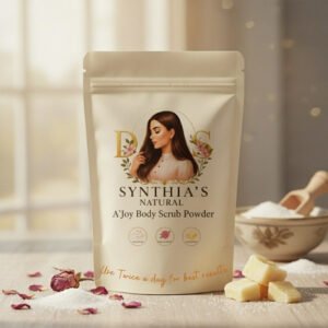 Synthia's Natural Joy Body Scrub: Pure Herbal Skin Revitalization